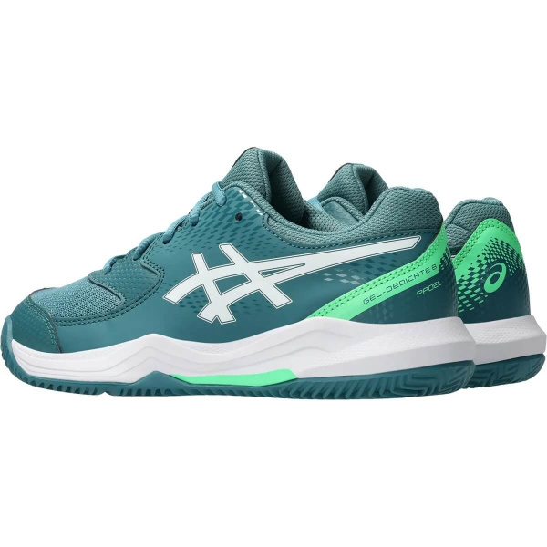 Кроссовки детские Asics Gel-Dedicate 8 Padel GS Misty Pine/White