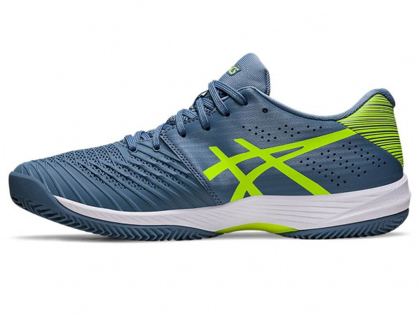 Кроссовки мужские Asics Solution Swift FF Clay Steel Blue/Hazard Green