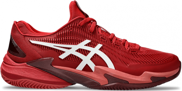 Кроссовки мужские Asics Court FF 3 Novak Clay Asics Cranberry/White