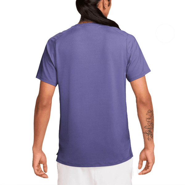 Футболка мужская Nike Court Dri-Fit Advantage  Dusty Amethyst/White