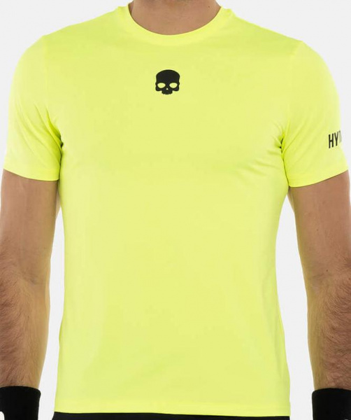 Футболка мужская Hydrogen BASIC Tech Fluo Yellow TT0001-724