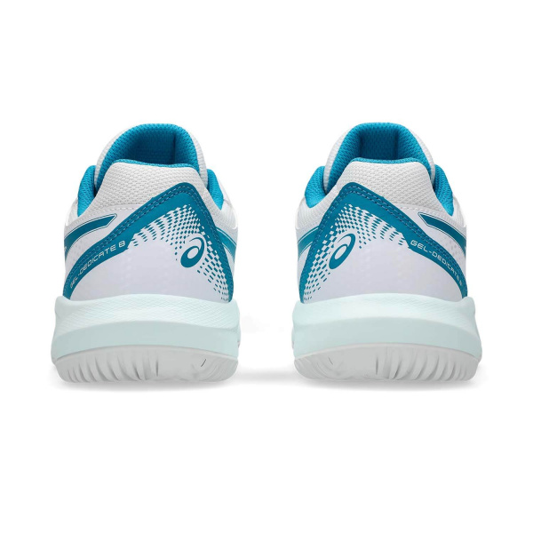 Кроссовки детские Asics Gel-Dedicate 8 GS White/Teal Blue