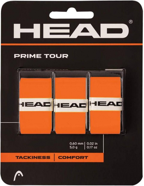 Овергрип Head Prime Tour X3 Orange