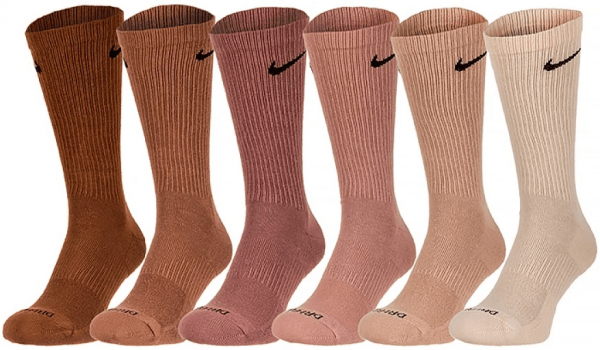 Носки Nike Everyday Plus (6 пар) Multi Beige
