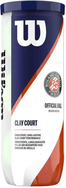 Мячи теннисные Wilson Roland Garros Clay 3B