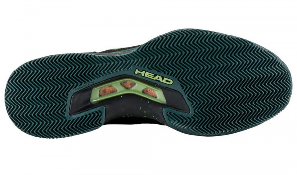 Кроссовки мужские Head Sprint Pro 3.5 SF Clay Black/Forest Green