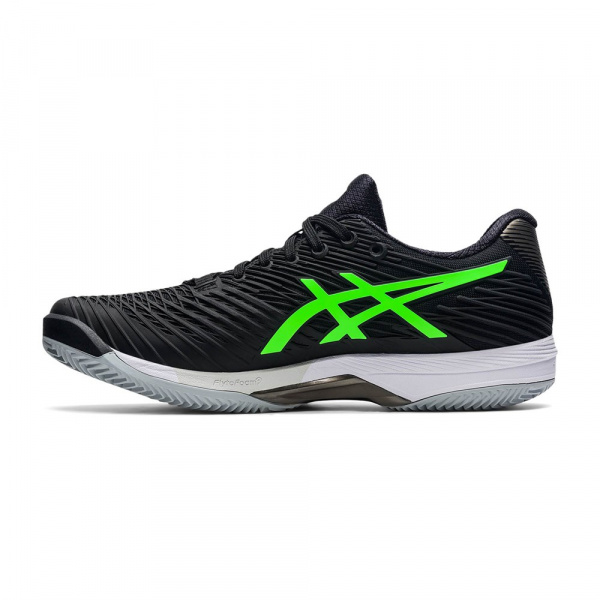 Кроссовки мужские Asics Solution Speed FF 2 Clay Black/Green Gecko