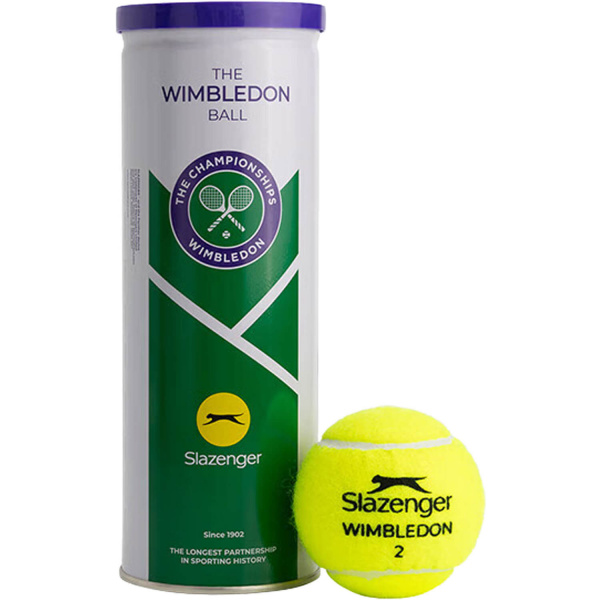 Мячи теннисные Slazenger The Wimbledon 3 Balls Yellow Pack