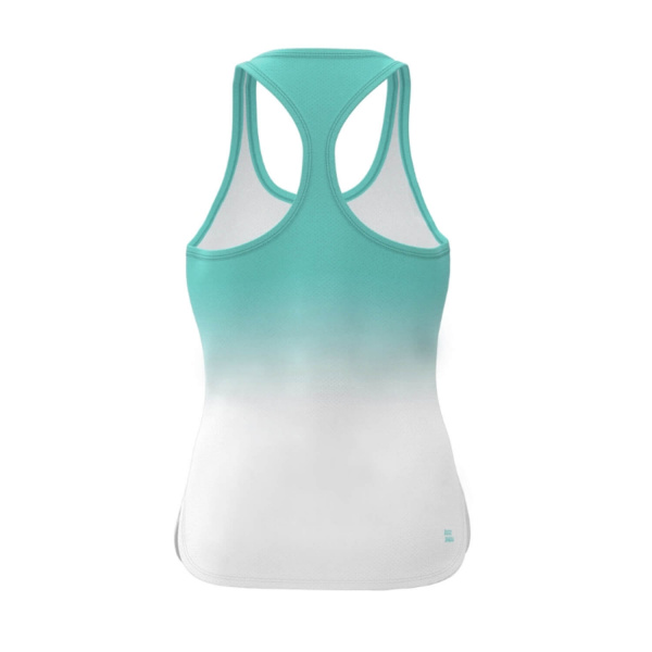Майка для девочек Bidi Badu Crew Gradiant Aqua/White