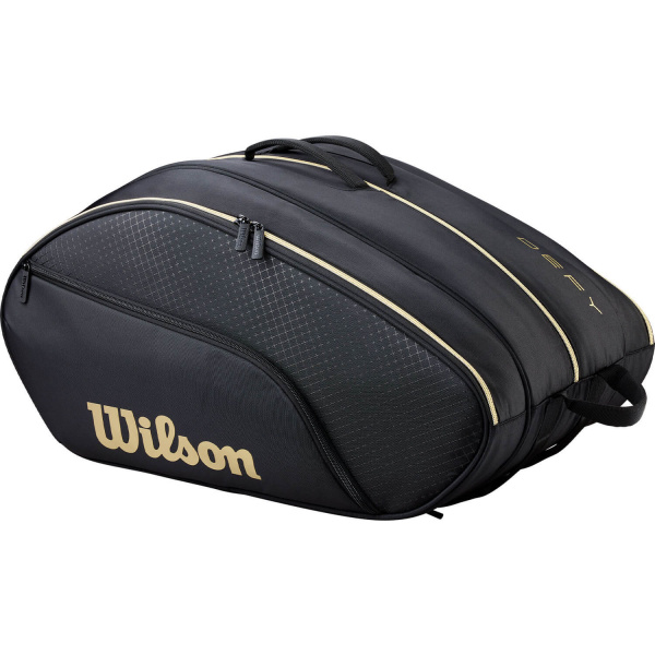 Сумка для падел-тенниса Wilson Defy Padel Bag Black/Gold