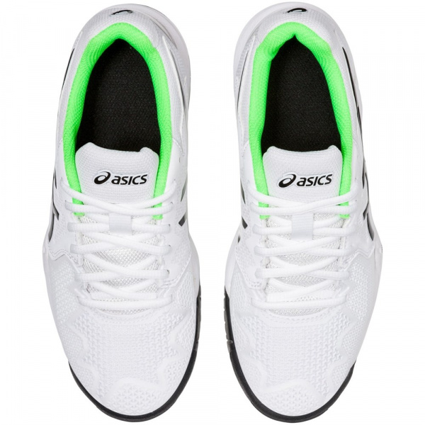 Кроссовки детские Asics Gel-Resolution 8 GS White/Green Gecko