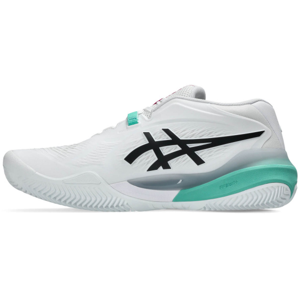Кроссовки мужские Asics Gel-Resolution X Clay White/Aurora Green