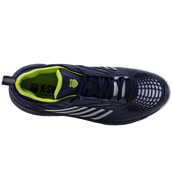 Кроссовки мужские K-Swiss HYPERCOURT SUPREME 2 HB Peacoat/White/Lime G
