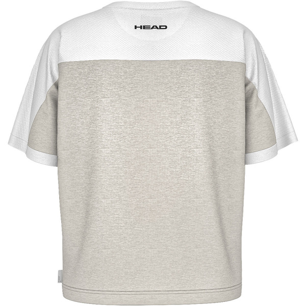Футболка женская Head PLAY Tech White/Grey