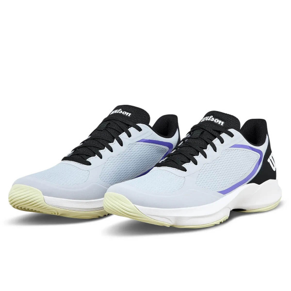 Кроссовки мужские для падела Wilson Hurakn Lite Grey Dawn/Black/Tender Yellow