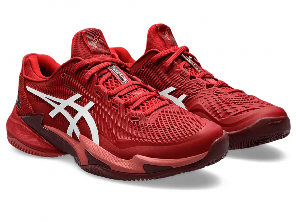 Кроссовки мужские Asics Court FF 3 Novak Clay Asics Cranberry/White
