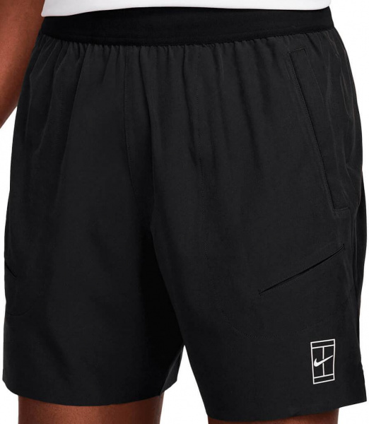Шорты мужские Nike Court Dri-Fit Advantage 6 Inch Black/White