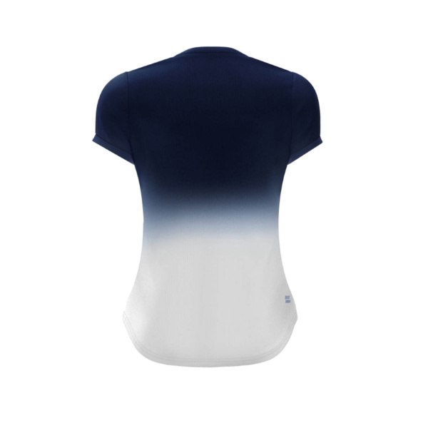Футболка для девочек Bidi Badu Crew Gradiant Dark Blue/White