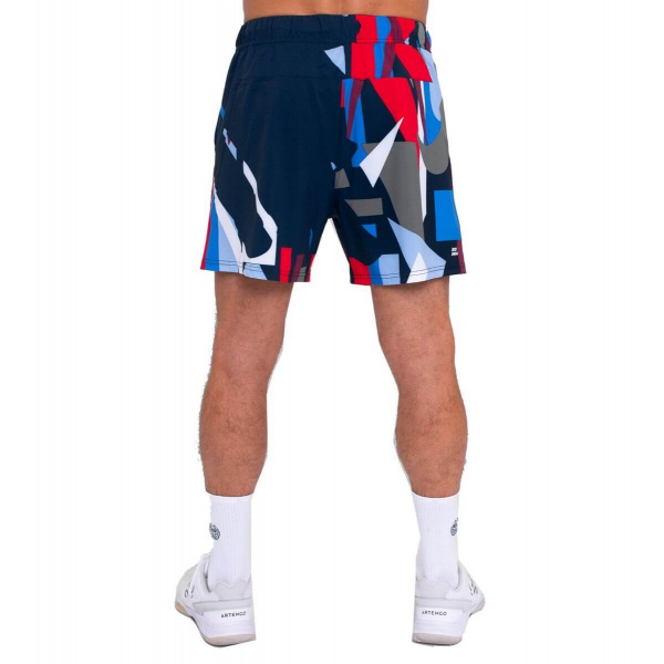 Шорты мужские Bidi Badu New York 2024 7 Inch Dark Blue/Red/Blue