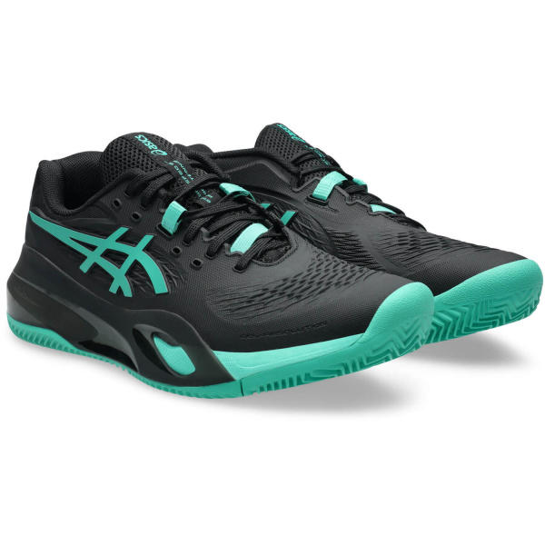 Кроссовки мужские Asics Gel-Resolution X Clay Black/Aurora Green