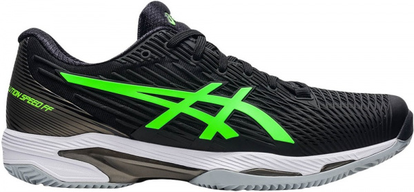 Кроссовки мужские Asics Solution Speed FF 2 Clay Black/Green Gecko