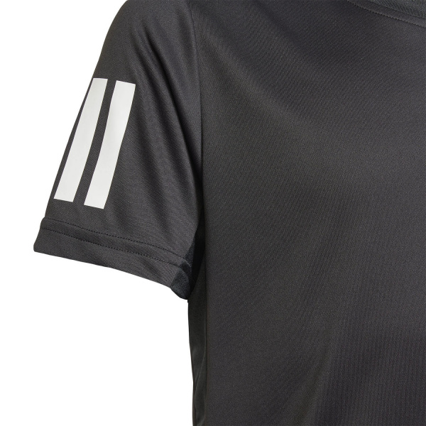 Футболка для мальчиков Adidas Club 3 Stripes Logo T-Shirt Boy Black