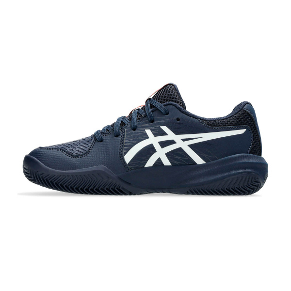 Кроссовки детские Asics Gel-Resolution X Clay GS Midnight/White