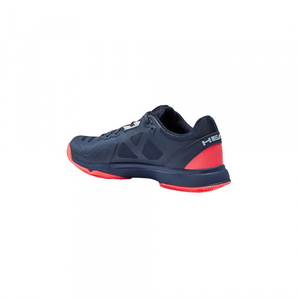 Кроссовки мужские Head Sprint Team 3.0 Clay Dress Blue/Neon Red