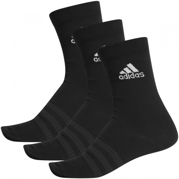 Носки Adidas Light Crew (3 Pairs) Black