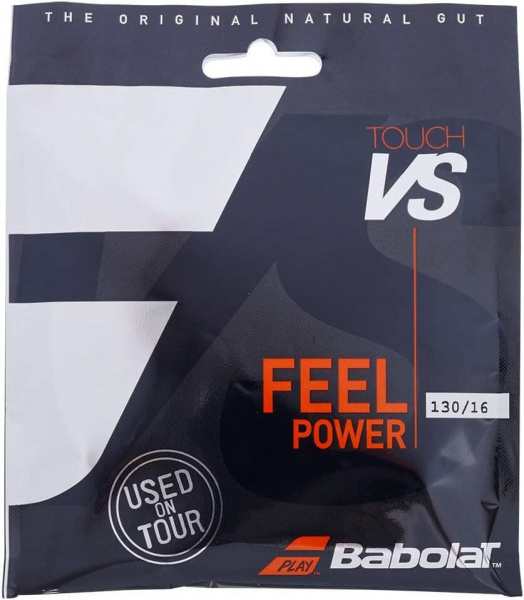 Струна теннисная Babolat VS Touch 1.30 Black (12 метров)