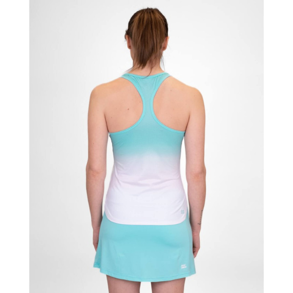 Майка женская Bidi Badu Crew Gradiant Aqua/White