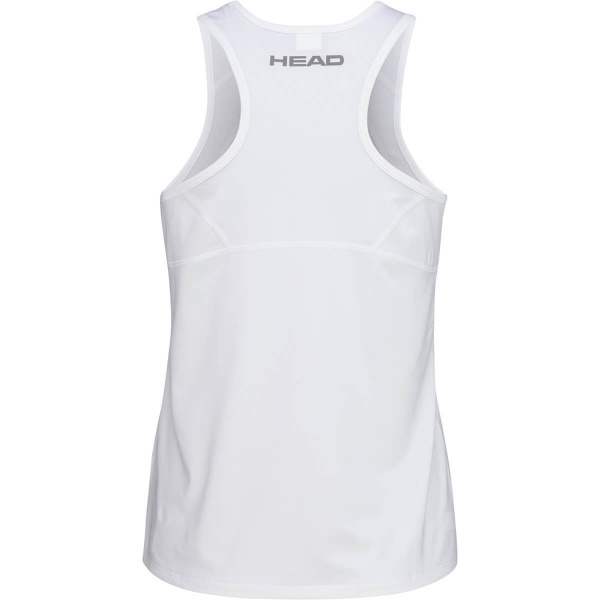 Топ для девочек Head CLUB 22 Tank White