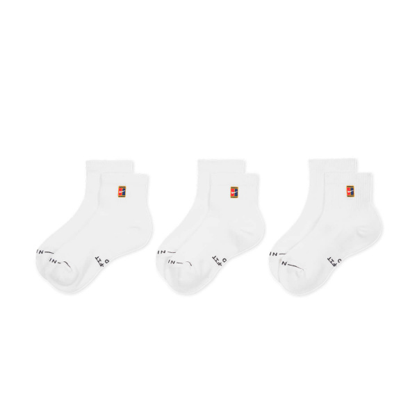 Набор носков Nike Court Everyday Elevated x 3 Socks White