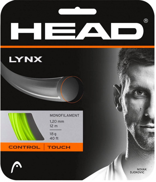 Струна теннисная Head Lynx Yellow 1.20 (12 метров)