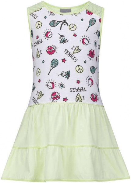 Платье для девочек Head Tennis Light Green  816903-LN