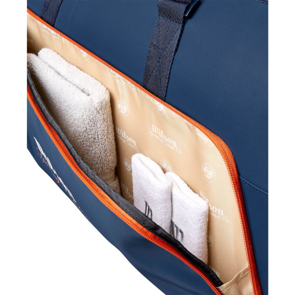 Сумка Wilson Roland Garros 2026 Large Duffle Navy/Clay