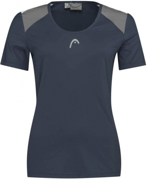 Футболка для девочек Head CLUB Tech T-Shirt Navy