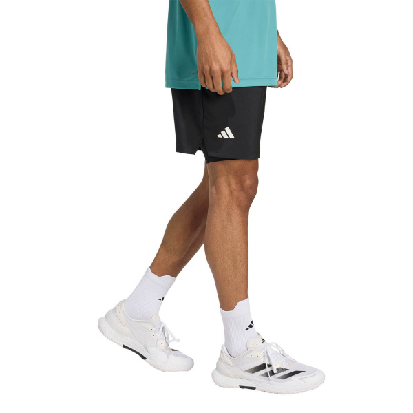 Шорты мужские Adidas Club Climacool 2 in 1 7in Shorts Black