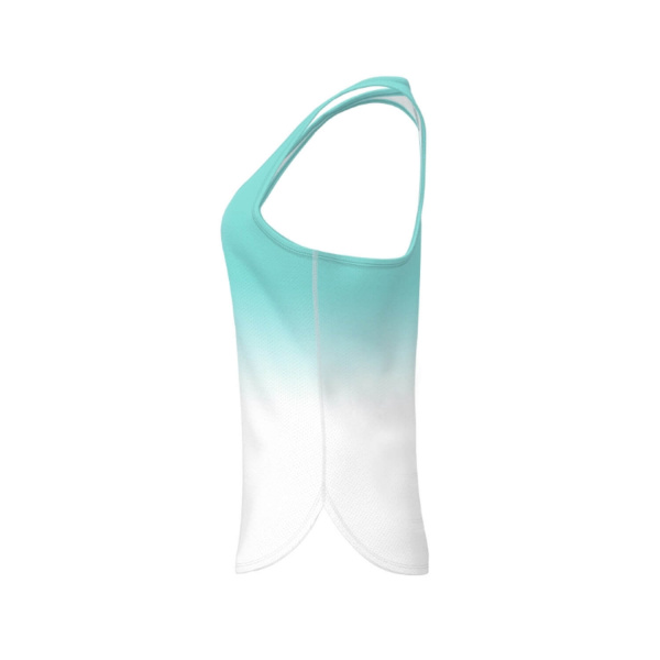 Майка для девочек Bidi Badu Crew Gradiant Aqua/White
