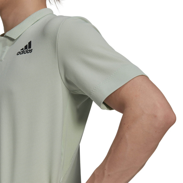 Поло мужское Adidas US Series Light Green