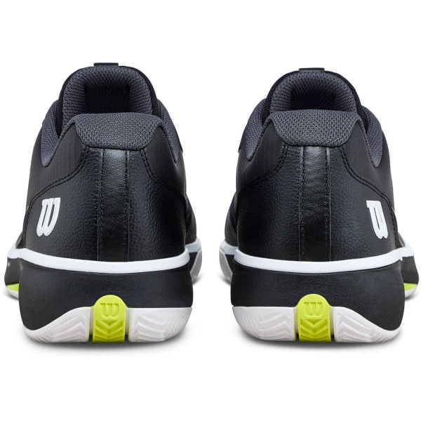 Кроссовки мужские Wilson Rush Lite 5 Clay Black/White/Safety Yellow