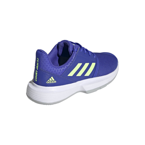 Кроссовки детские Adidas CourtJam Sonic Ink/Signal Green/Cloud White
