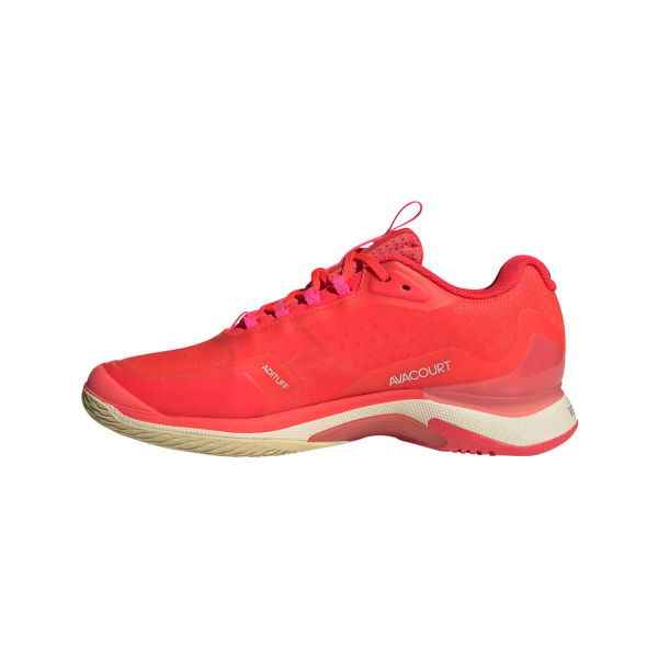 Кроссовки женские Adidas Avacourt 2 Lucid Red/Silver Metal/Warm Vanilla