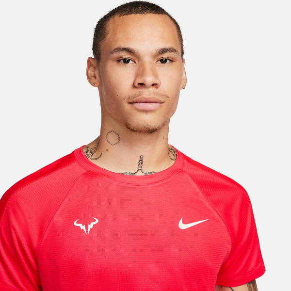 Футболка мужская Nike Dri-Fit Rafa Challenger Red/White  DV2887-660