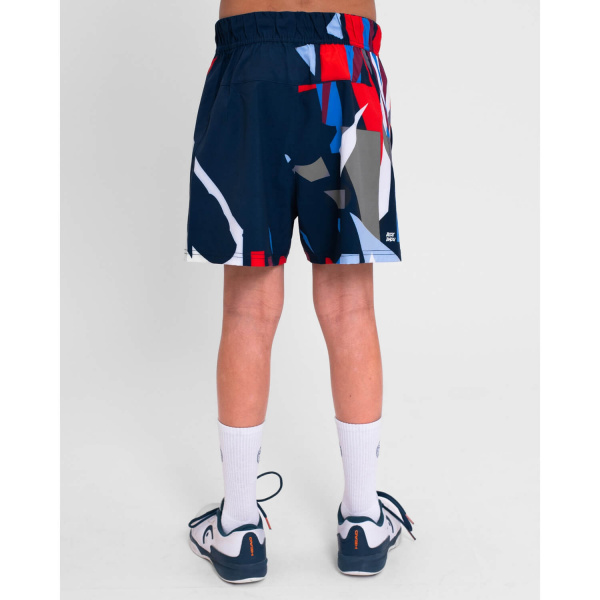 Шорты для мальчиков Bidi Badu New York 2024 Dark Blue/Red/Blue