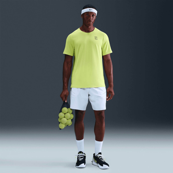 Футболка мужская Nike Court Dri-Fit Advantage Light Lemon Twist