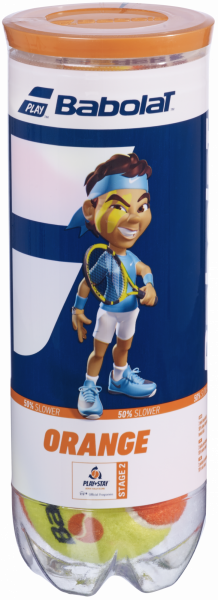 Мячи теннисные детские Babolat Orange 3 мяча