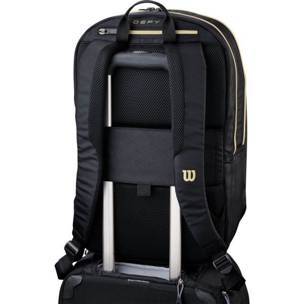 Рюкзак для падел-тенниса Wilson Defy Padel Backpack Black/Gold