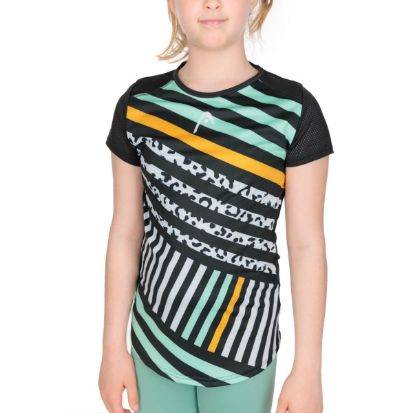 Футболка для девочек Head Sammy Black/Print Vision  816241-BKXW  su21