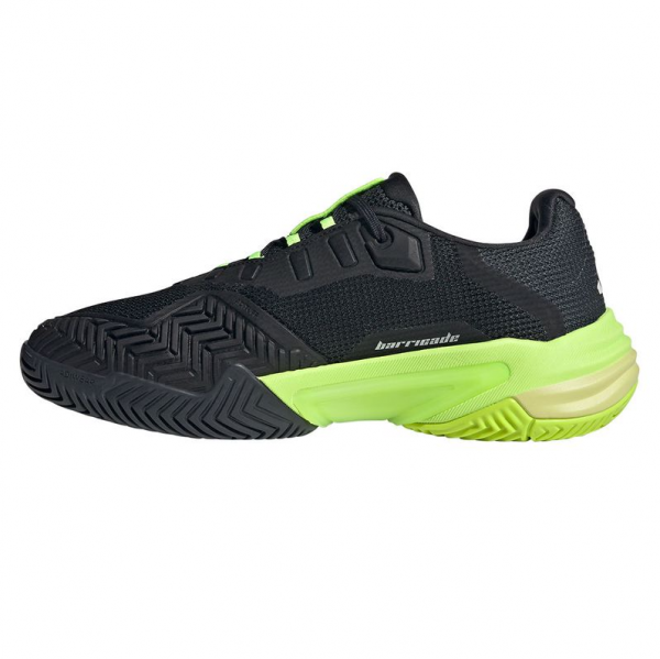 Кроссовки Кроссовки мужские Adidas Barricade 13 Core Black/Zero Metallic/Lucid Lemon